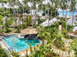 Nacpan Beach Glamping Managed by H Hospitality Group，位于爱妮岛的酒店