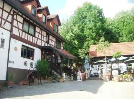 Landgasthof & Pension Zur Schönen Aussicht Weiher，位于Mörlenbach的酒店