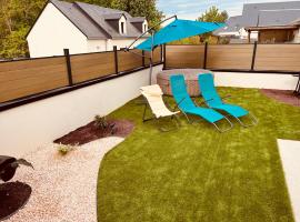 Maison moderne 3 chambres SPA-jacuzzi mai-septembre，位于Cerelles的酒店