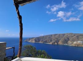 Uranos studios Amorgos，位于阿莫尔戈斯的酒店