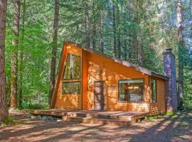 Secluded Greenwater Cabin with Loft Near Rainier
