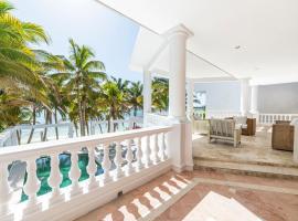Villa Marcaribe - Beach front in Soliman Bay, Tulum，位于Balcheil的酒店