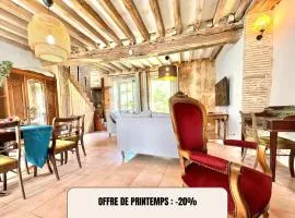 Baolocation Bouhy - Idéal famille & groupe d'amis -16min Guédelon - Wifi