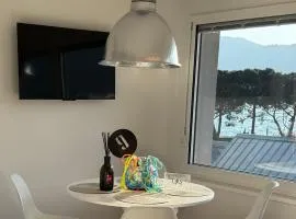 L4K3 Luxury Apartment - Lake View, Free Pool, Balcony, 50 m to Lake & Historic Center, 90 m2