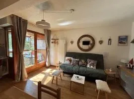 Studio confortable avec balcon et WiFi, animaux admis à Brides-les-Bains - FR-1-512-231