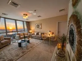 Urban Luxury 3BR -Sea&Pearl View-Above Mall