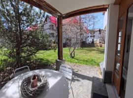 Wellness apartment with pool and terrace，位于伦策海德的酒店