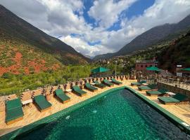 La Kasbah d'Ourika - Hôtel Restaurant & Spa，位于Aghbalou的酒店