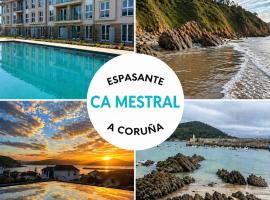 Ca Mestral Espasante Playa - Ático con vistas al mar，位于埃斯帕桑特港的酒店