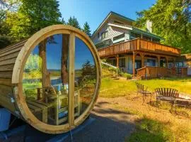 4BR Waterfront Home with Beach Access and Views