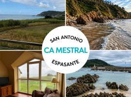 Ca Mestral Espasante San Antonio - Vistas espectaculares，位于埃斯帕桑特港的酒店