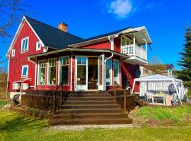 Scandinavian Villa near Sea with Sauna 4BR，位于瑟德港的酒店