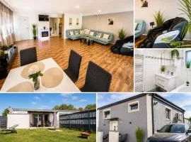 Modernes Haus nahe See mit Garten & Terrasse