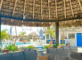 Pacha beach club，位于Barra de Tuxpan的酒店