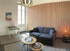 Frontière Monaco, 2 pièces, centre Beausoleil