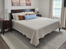 Private Studio Apartment with One King Bed and One Sofa Bed，位于纽瓦克的酒店