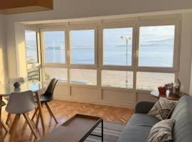 Apartamento en Sada en primera línea de playa