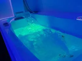Apartament JungleSPA z prywatnym jacuzzi centrum Wrocław samodzielne zameldowanie i bezpłatny parking