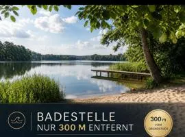 Idyllisches Campen im Zelt