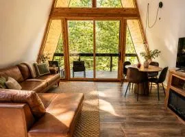 Black Gum Getaway-Cozy Forest A-frame Near Bentonville
