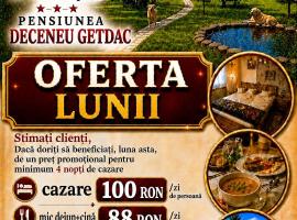 Pensiunea Deceneu，位于斯勒尼克的酒店