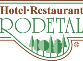 Hotel Restaurant Rodetal，位于内尔滕-哈登贝格的酒店