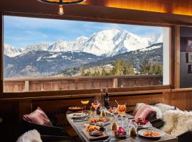 Chalet Alpen Valley, Mont-Blanc，位于孔布卢的酒店