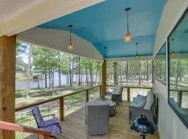 Deck & Dock Access! Sunlit Lake Livingston Escape