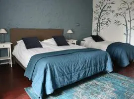 Chambre Bleue confortable à la ferme avec petit-déjeuner - FR-1-589-748