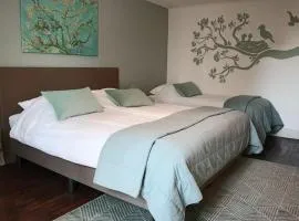 Charme rural, Chambre Verte confortable avec petit-déjeuner gourmet - FR-1-589-741