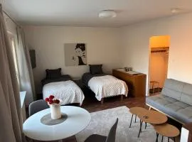 Modern City Apartment with Hästens Beds