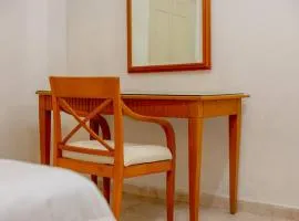 Amplia Habitación Doble 6, Alberca, Gym y Terraza