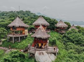Ecohabs Tequendama - Parque Tayrona，位于埃尔扎伊诺的酒店