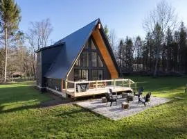Secluded Architectural A-Frame w/ Soaring Windows & Fire Pit
