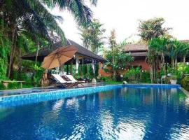 Palette Luxe Elephant Camp Maerim，位于Ban Thung Pa Haeo的酒店