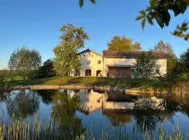 Esterbauer Homes, Gewölbe Wohnung 4P, Moderne Stadel Loft 4P und Generationen Farmhaus 9P in ruhiger Alleinlage mit Schwimmteich am Hof Neuberg