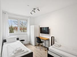 Am Ring Monteurzimmer Apartment Böhlen，位于Böhlen的酒店