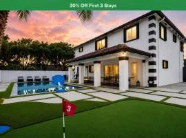 The Miami Villa, Private Pool with Pool Table