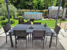 Charmante maison avec piscine privée à Apt