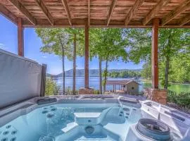 The Lodge on Smith Mountain Lake - Lakefront cabin w/ dock, hot tub & pool table