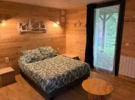 Agréable studio en bord de rivière