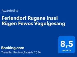 Feriendorf Rugana Insel Rügen Fewos Vogelgesang