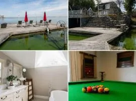3BR Lakefront Retreat with Dock Canoe & Huge Deck