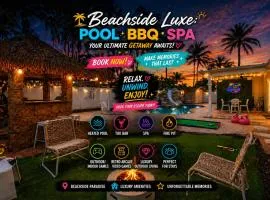 Beachside Luxe Pool BBQ Spa
