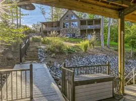 Cabin on the Cove - Luxe Lakefront Pet Friendly Cabin on 5 acres with huge dock