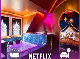 Palais des 1001 Nuits avec Jacuzzi Privatif