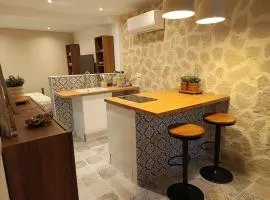 Air-conditioned Provençal studio, historic center