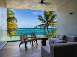 Luxury Beachfront 3BR Apt 102 | Neea Bahia Soliman，位于Balcheil的酒店