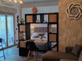 Mini loft moderno e confortevole