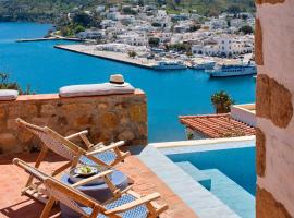 Patmos Eye Boutique Hotel & Villas，位于斯科拉的酒店